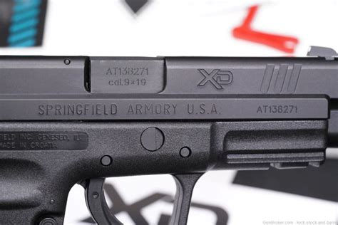 Springfield Armory Xd 9 Xd9101 9mm 408 Striker Fired Semi Auto Pistol