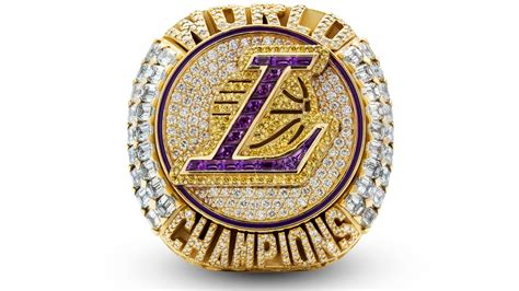 Los Angeles Lakers Rings For 2019 20 Championship Unveiled At Ceremony