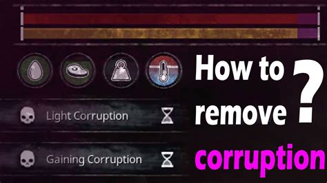 The other day, we spawned three or four. How to remove corruption - Conan Exiles - YouTube