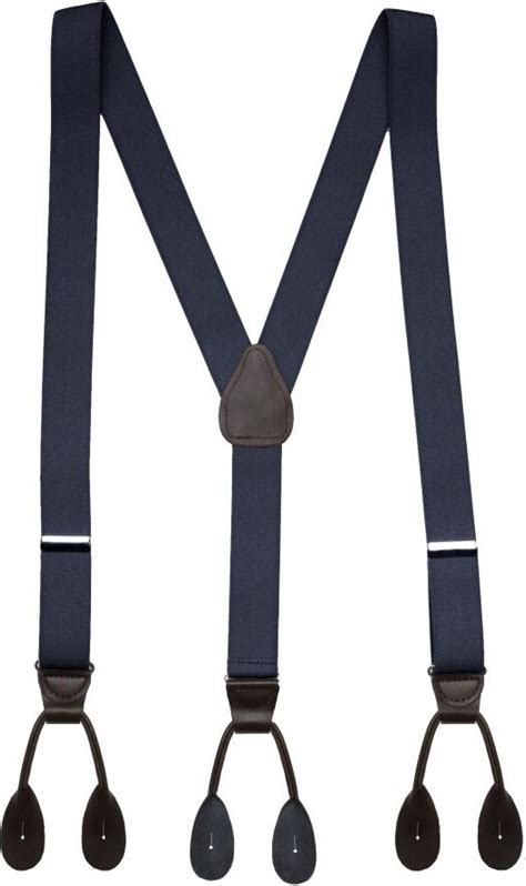 Holdem Suspender For Men Made In Usa Y Back Genuine Leather Trimmed