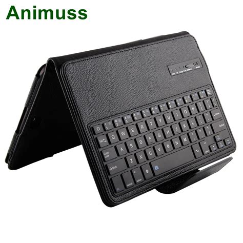 Animuss Factory Directly Split Pu Leather Wireless Bluetooth Keyboard