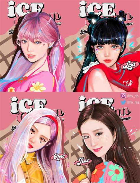 토립 On Twitter Black Pink Kpop Fan Art Lisa Blackpink Wallpaper