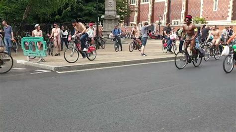 World Naked Bike Ride London Part YouTube