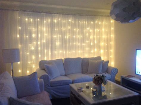My New Ambient Lighting Fairy Lights Living Room Design Modern