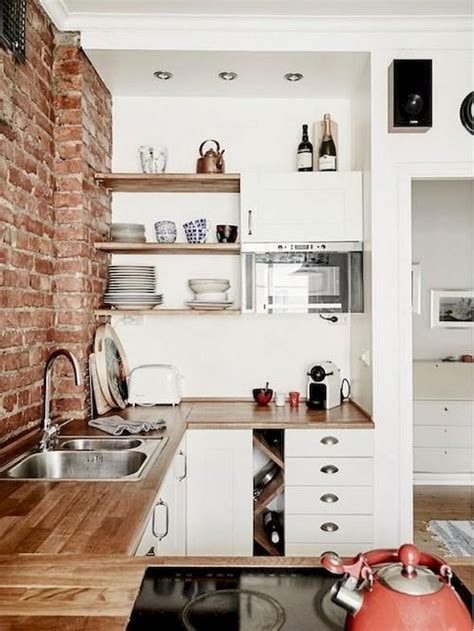 90 Beautiful Small Kitchen Design Ideas Ideaboz Cuisine Bois