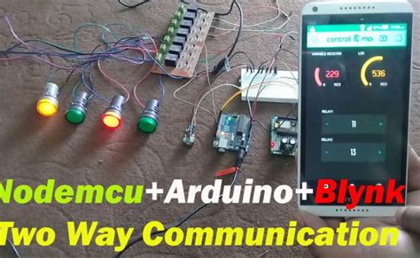 Arduino Project Monitor Multiple Nodemcu Esp8266 Modules Using Blynk