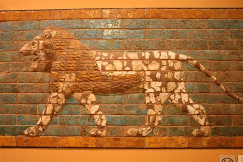 Neo Babylonian Striding Lion Nebuchadnezzar Ii 604 562 B Flickr