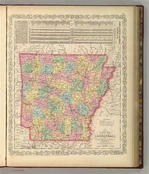 Arkansas David Rumsey Historical Map Collection