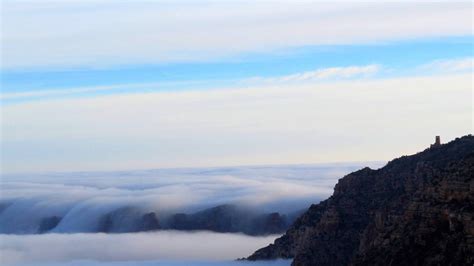Sea Of Clouds Fills Grand Canyon In Spectacular Weather Phenomenon