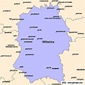 Wiltshire County Boundaries Map