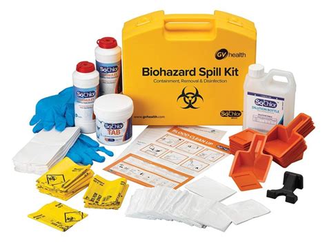 Biohazard Spill Kit Midi10 Spills Hh Products