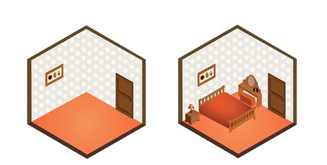 3d Perspective Rooms On Behance