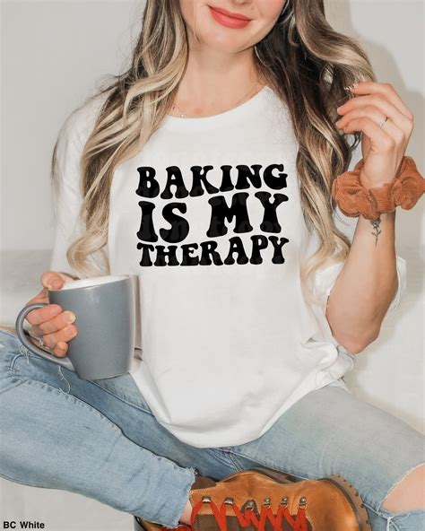 Baking Is My Therapy Tees Me Boutique