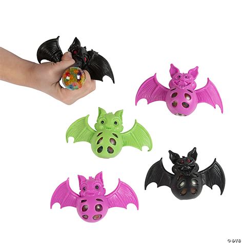 Halloween Bat Water Bead Squeeze Toys 12 Pc Oriental Trading