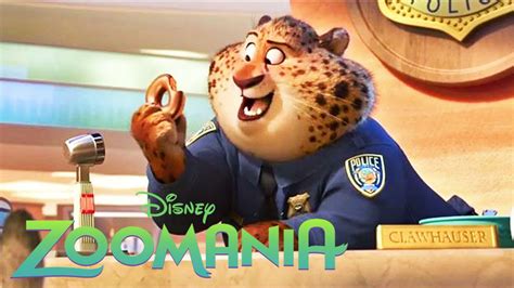 Zoomania Filmclip Clawhauser Disney Hd Youtube