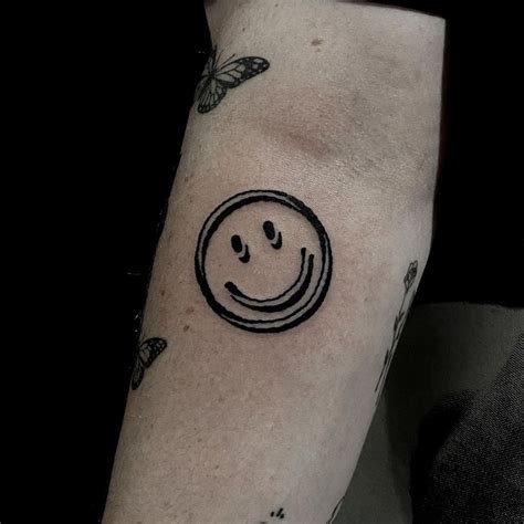 Update More Than 79 Melting Smiley Face Tattoo Best Ineteachers