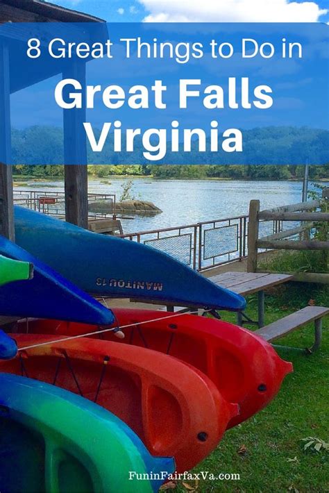 From government island county park to aquia landing, the stafford area offers 86 different types of family activities, including: 8 Great Things to Do in Great Falls Virginia