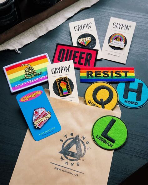 Lgbtq Pride Pins Patches Ts Queer Owned Business
