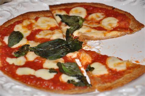 Thin Crust Pizza Margherita Be Well With Arielle