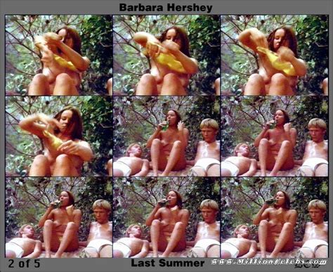 Naked Barbara Hershey In Last Summer