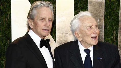 Michael Douglas Is Joined By Loved Ones Including His Father Kirk