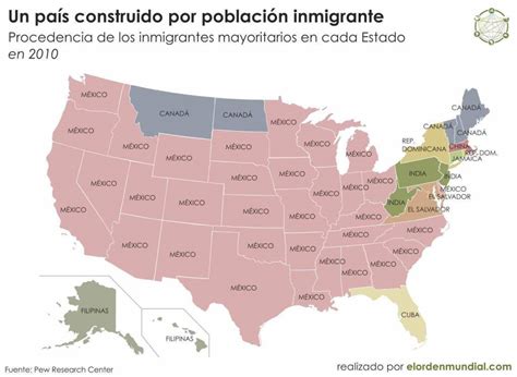 De dónde son los inmigrantes de EEUU El Orden Mundial E Scoopnest