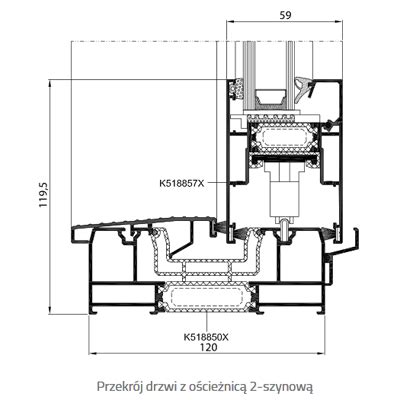 SYSTEM MB 59S Polski Producent Drewnianych I Aluminiowych Okien I