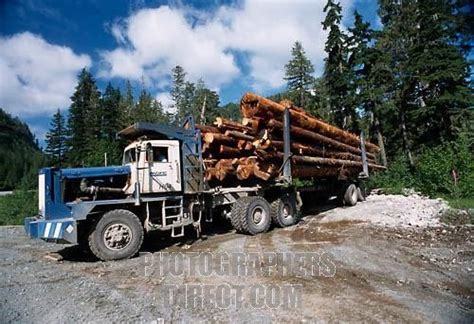 Pacific Canada Work Truck Big Trucks Logging Equipment