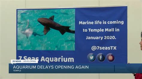 7 Seas Aquarium In Temple Mall Postpones Opening Due To Last Minute