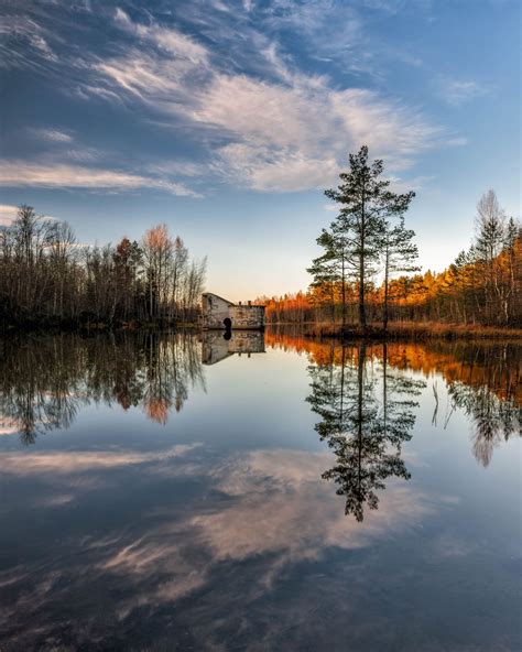 November Reflections Landscape Pictures Beautiful Nature Lake