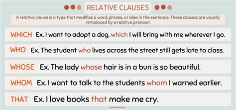 Relative Clauses Exercises With Printable PDF