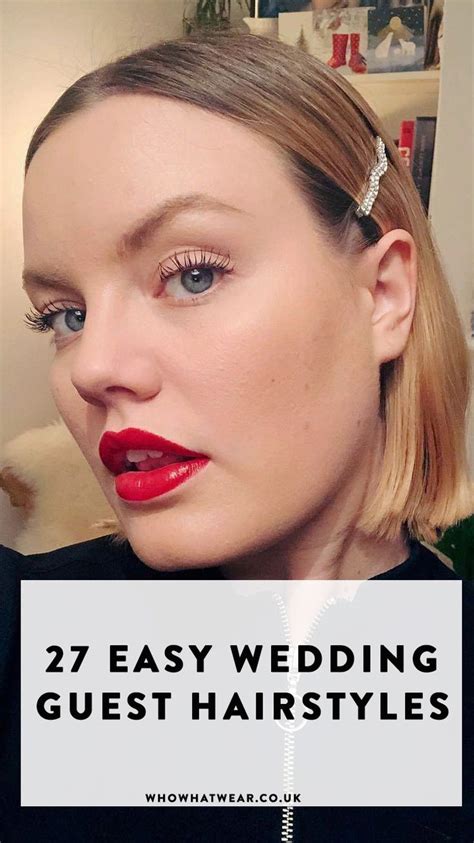 33 Of The Best And Easiest Wedding Guest Hairstyles Easy Wedding