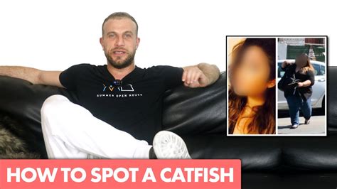How To Spot A Catfish From Tinder Online Dating LIVE Demo YouTube