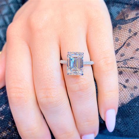 Carat Emerald Cut Diamond Ring Ubicaciondepersonascdmxgobmx