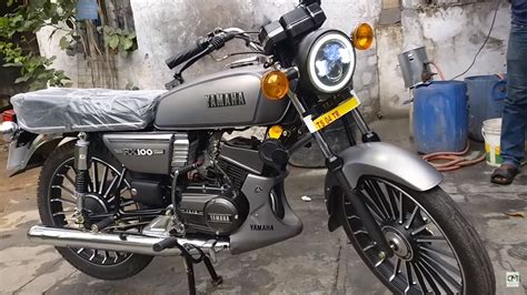 Yamaha Rx100 Modified With Stunning Custom Touches Video