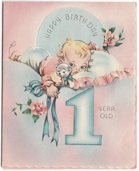 Vintage Baby Greeting Cards Bing Images Vintage