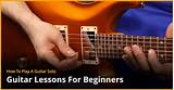 How To Play Lead Guitar For Beginners Images