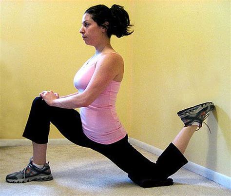 Kneeling Hip Flexor Stretch Against A Wall Flexible Hamstrings Arent The Only Thing You Need To
