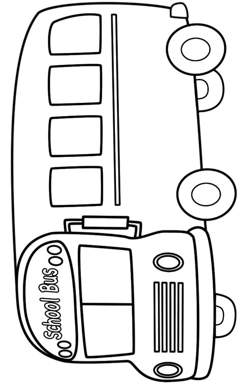 Cocomelon School Bus Coloring Page Coloring Pages