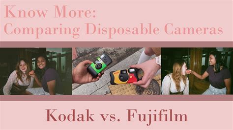 Know More Comparing Disposable Cameras Youtube