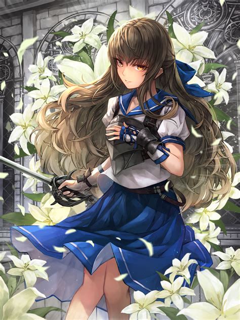 19 Fantasy Anime Girl Wallpaper Hd Baka Wallpaper