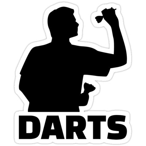 Darts Stickers By Designzz Redbubble