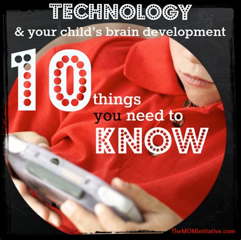 Technology & your child's brain development - The Mom ...