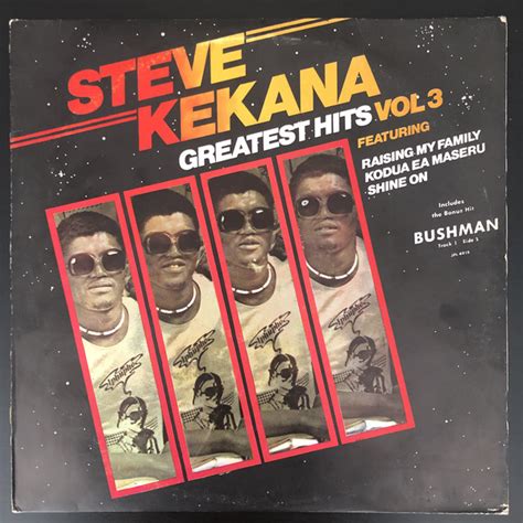 Скачивай и слушай steve kekana raising my family и eruption raising to my family на zvooq.online! Steve Kekana - Greatest Hits Volume 3 | Releases | Discogs