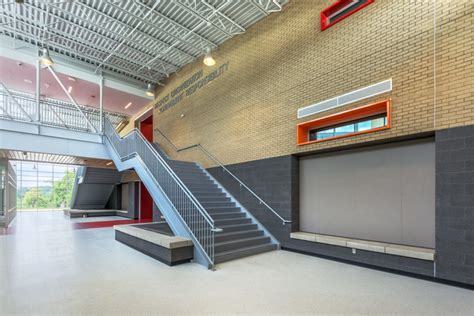 Asheville Middle School Main Stair Up Barnhill Contracting Company