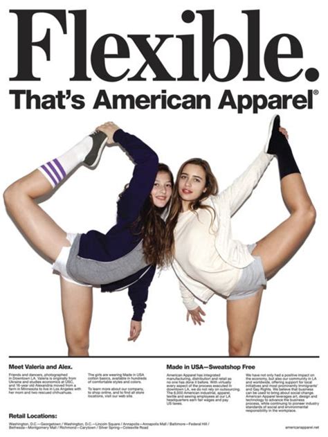 Alex And Lera American Apparel Ad American Apparel Style American