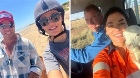 flood of love as farmer wants a wife star claire saunders shares farmer andrew update 7news