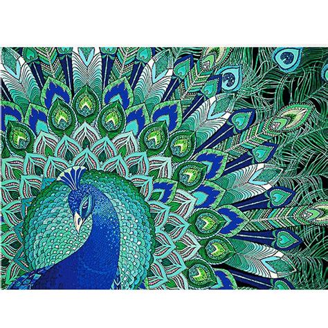 Special Shaped Peacock Diamond Painting Kit Diy Diamond Painting Lovers