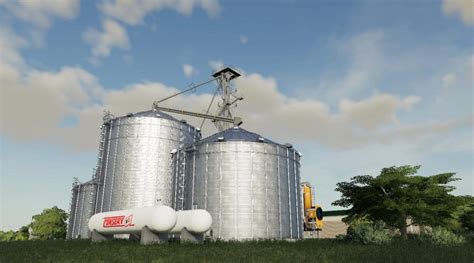 Gsi Grain Storage Bins V10 Mod Farming Simulator 2022 19 Mod