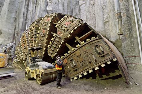Bertha Tunnel Boring Machine Passes Major Landmark Seattle Wa Patch